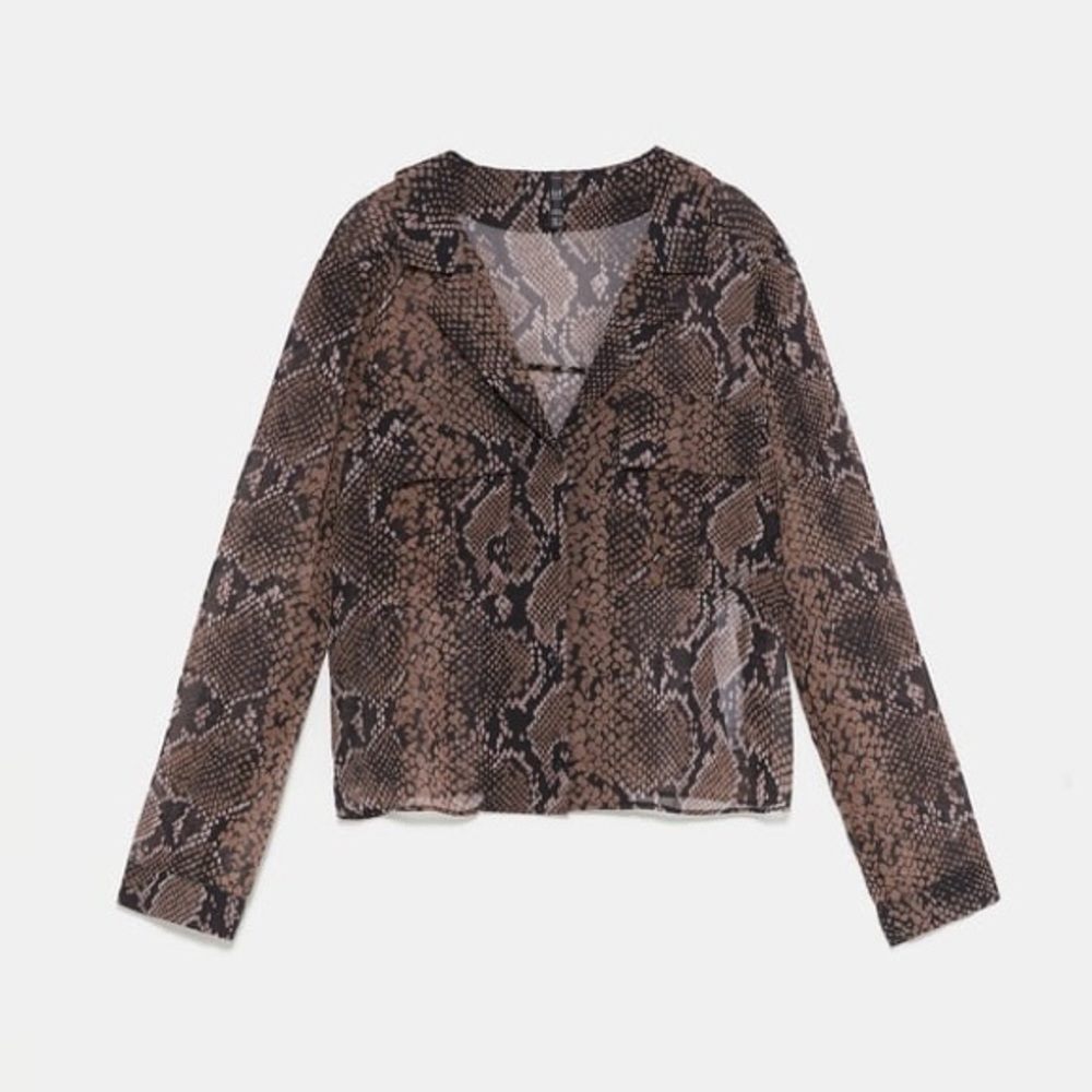 Animal Print Shirt